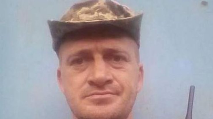 Убитый украинский военнослужащий 