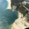 В Австралии пляж "провалился" в океан