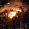 Масштабный пожар на химзаводе в Калуше: какая угроза для населения 