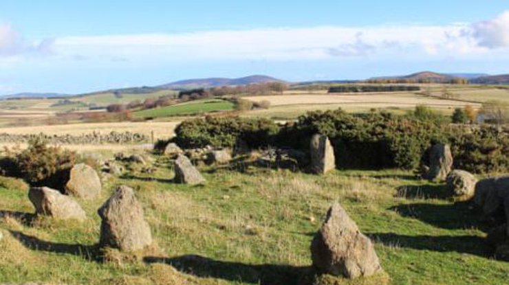 Впечатляющий элемент ландшафта без археологической ценности. Фото Aberdeenshire council/PA 