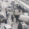 Массовая авария в России: из-за непогоды столкнулись полсотни авто (фото, видео)