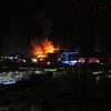 В Харькове загорелся торговый центр (фото, видео)