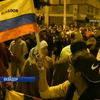 В Еквадорі протестуючі взяли в полон поліцейського