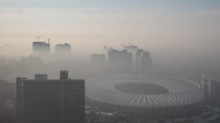Фото: туман в Украине