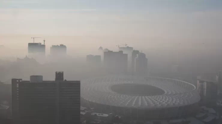 Туман в Киеве / Фото: Вести
