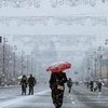 В Украину идут морозы и снег 