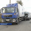 Аварія на Запоріжжі: маршрутка на повній швидкості влетіла у вантажівку