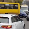 В Киеве на Куреневке произошло тройное ДТП