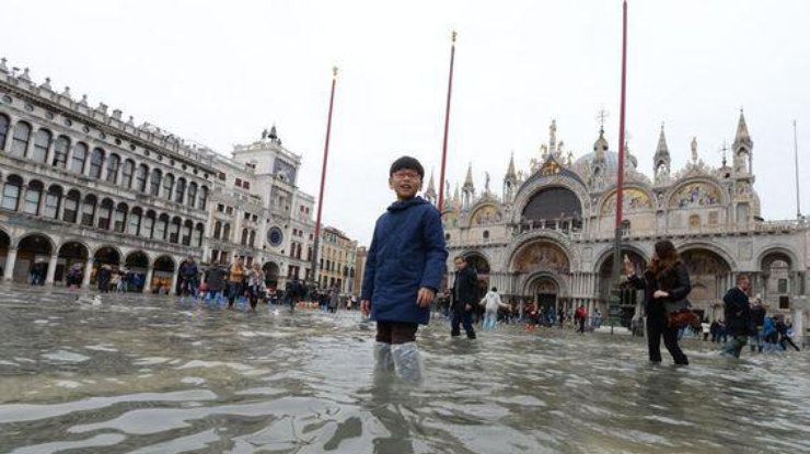 В Венеции жители готовятся к наводнениям / Фото: telegraf.com.ua