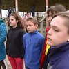 Діти з прифронтового селища Золоте проходять реабілітацію у дитячому таборі "Азовець"