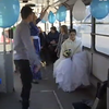 У Харкові справили весілля у тролейбусі