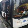 В Киеве вспыхнул троллейбус с пассажирами