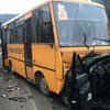 Под Львовом школьный автобус попал в страшное ДТП 