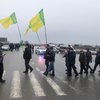 Под Харьковом активисты перекрыли трассу