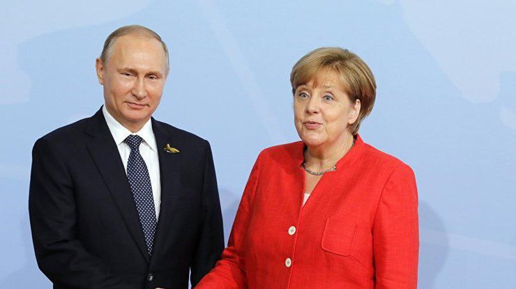 Путин и Меркель / Фото: Sputnik Молдова