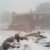 В Карпатах неожиданно пошел снег