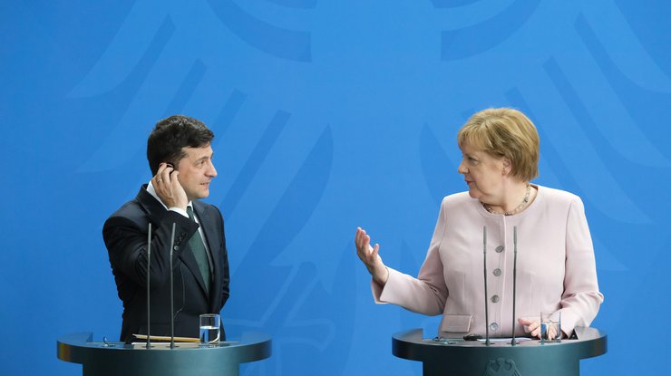 Зеленский и Меркель / Фото: gettyimages