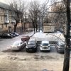 В Киеве неожиданно выпал снег 