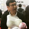В Японии разработали "кормящую" грудь для отцов