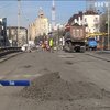 У Києві почали ремонтувати аварійний Шулявський міст