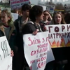 Марш жінок у Києві завершився протистоянням із націоналістами
