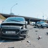 В Киеве под мостом произошло массовое ДТП