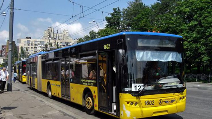 Фото: транспорт в Киеве 