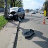 Жуткое ДТП в Киеве: водитель потерял сознание за рулем (фото)