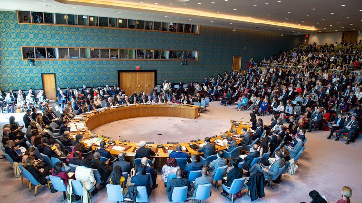 Заседание Совбеза ООН / Фото: из Twitter @UKRinUN