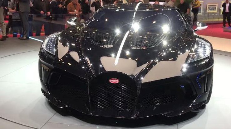 Bugatti La Voiture Noire - самый дорогой автомобиль в мире 
