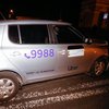 В Киеве таксист спровоцировал ДТП 