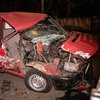 ДТП в Киеве: пьяный водитель "влетел" в Mercedes