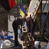 У Харкові підпалили волонтерський намет "Все для перемоги"