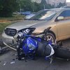 В Харькове байкер сбил насмерть пешехода