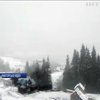 Гірські райони Прикарпаття засипало снігом