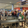 В "Борисполе" пассажиры заблокировали один из терминалов 