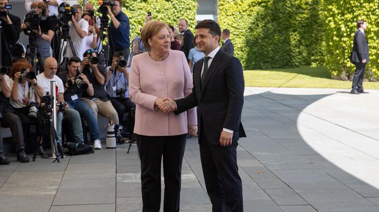Меркель и Зеленский / Фото: president. gov.ua