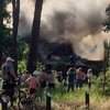 Под Киевом сгорел дом из сериала "Сваты"