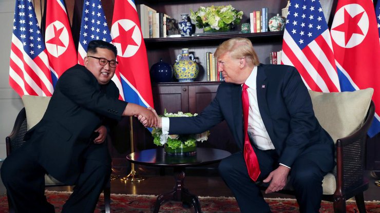 Встреча Дональда Трампа и Ким Чен Ына