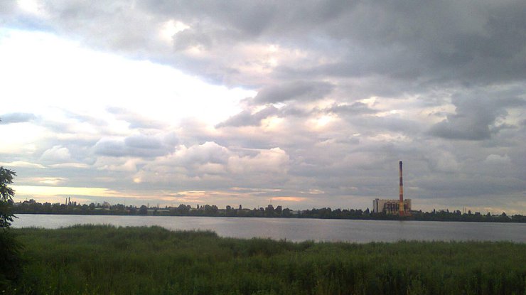 Озеро Вырлица в Киеве 