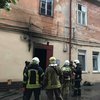 В Одессе горел жилой дом (фото)