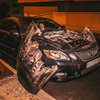 В Киеве во дворе взорвался Lexus