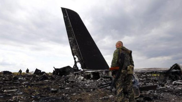 Сбитый Ил-76 на Донбассе в 2014 году