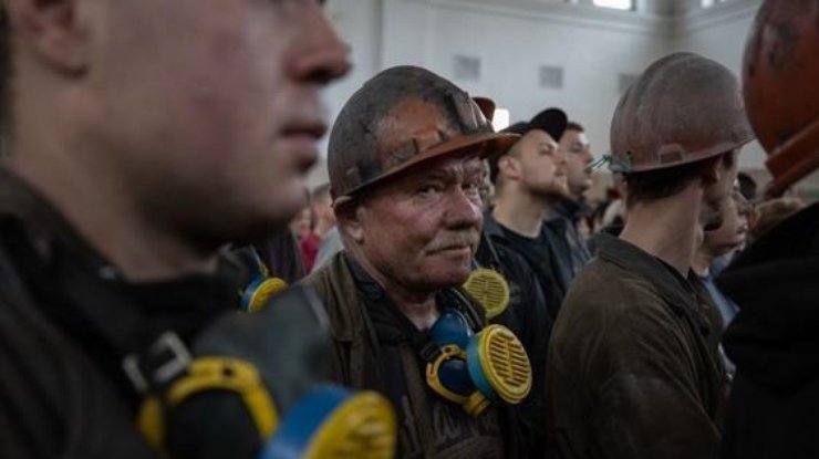 Шахтеры / Фото: Пресс-служба президента Украины