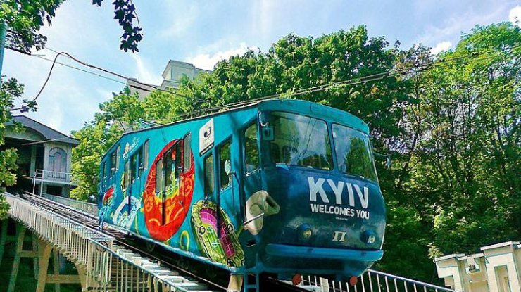 В Киеве закроют фуникулер