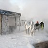 Под Киевом вспыхнула заправка (фото)
