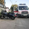 Страшное ДТП в Киеве: таксист задавил мотоциклиста (видео)