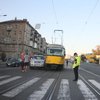 В Днепре автомобиль "влетел" в трамвай (фото)