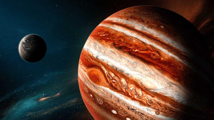 Юпитер поглотил крупную планету