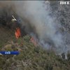 Пожежа в Іспанії: полум'я наблизилося до житлових будинків